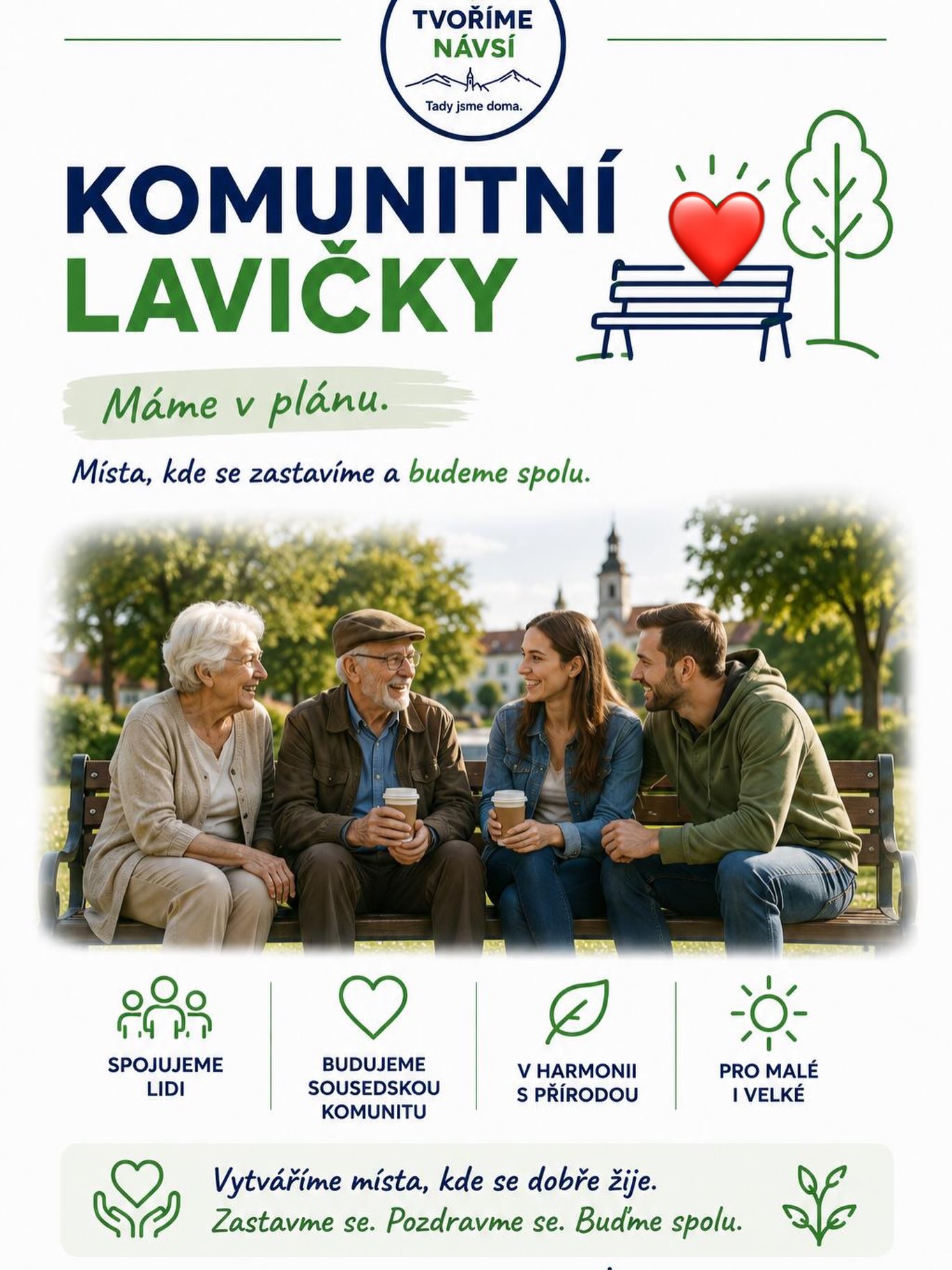 Komunitní lavičky