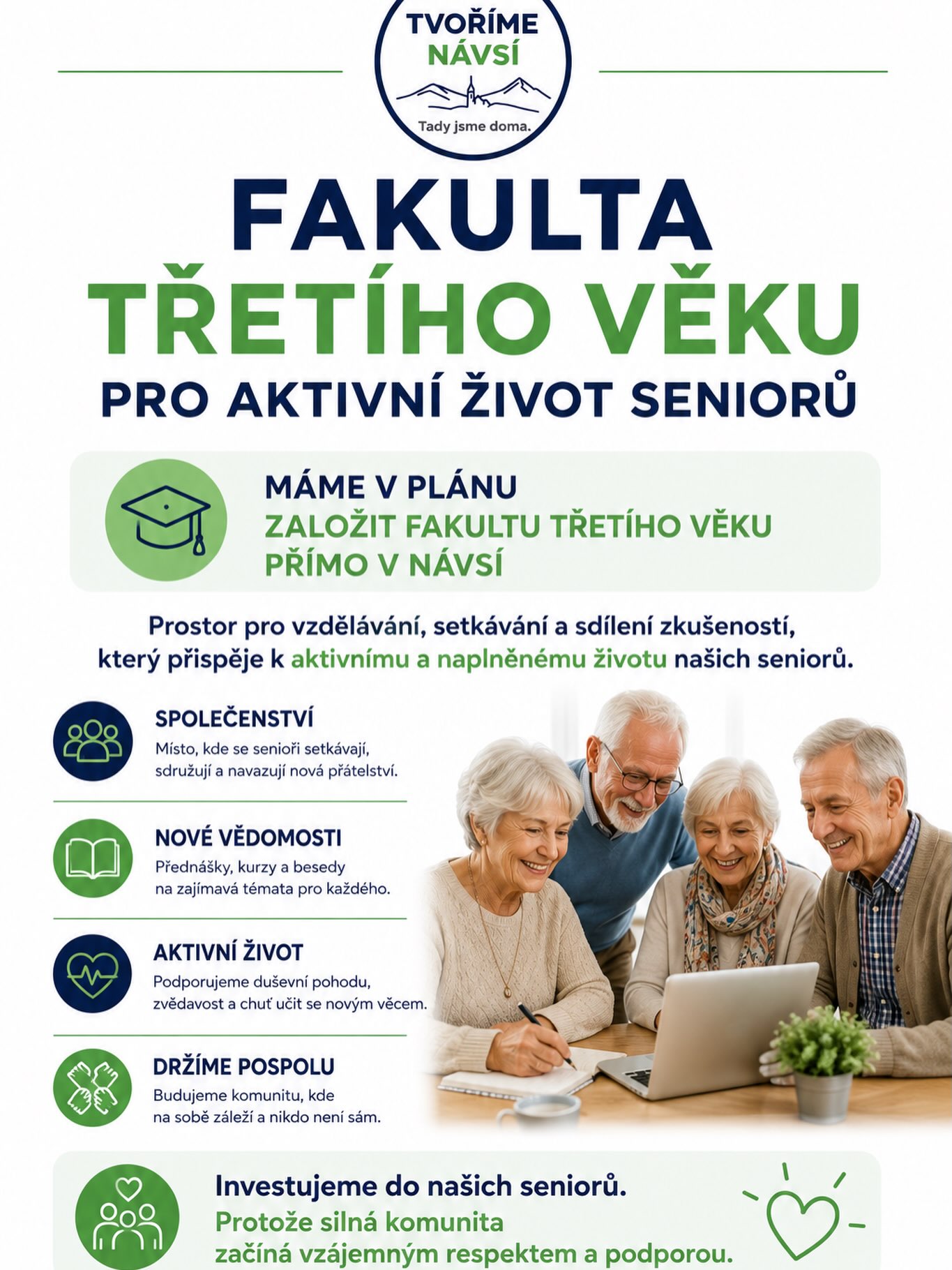 Fakulta Třetího věku pro aktivní život seniorů