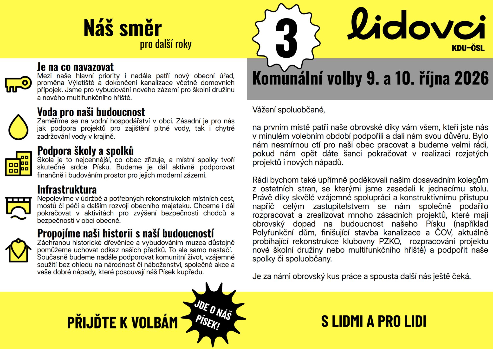 Obec Písek
